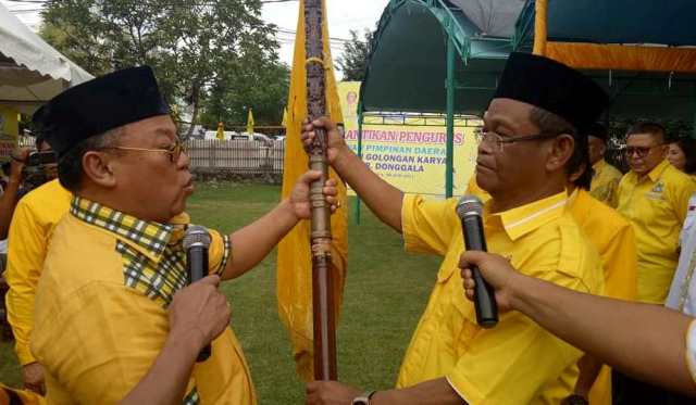 DPD Partai Golkar Donggala Resmi Di Lantik