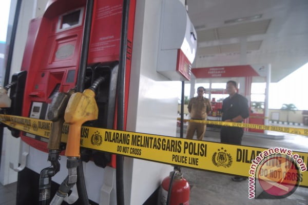 Kurangi Takaran BBM, SPBU di Segel Polda Sulteng
