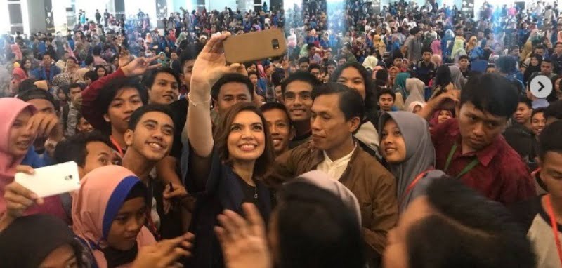 Najwa Shihab Sampaikan Pesan Ini di Palu