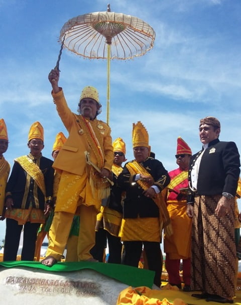 Menyandang gelar “Gaukan Tau Dei 1 Lantung”, Saleh Bantilan Resmi Menjadi Raja Tolitoli