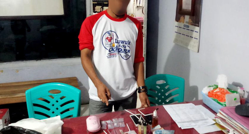Miliki Sabu, Seorang PNS di Kantor Lurah Luwuk Diamankan Sat Resnarkoba Polres Banggai