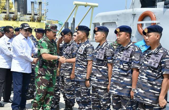 Tangkap Sabu 1,5 Ton,Prajurit KRI Sigurot 864 Dapat Penghargaan Dari Panglima TNI