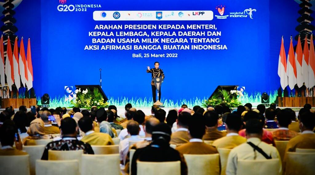 Presiden Jokowi : Stop Beli Barang Impor, Manfaatkan Produk Dalam Negeri
