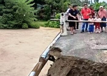 Jembatan Putus, Akses Warga Balaesang Tanjung Lumpuh