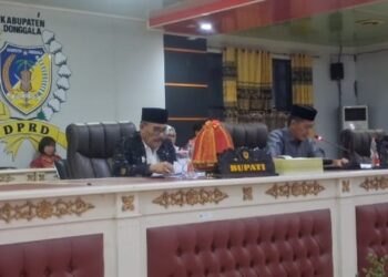 DPRD Donggala Gelar Paripurna, Pemkab Sampaikan Jawaban atas Pandangan Fraksi Terkait Tiga Ranperda