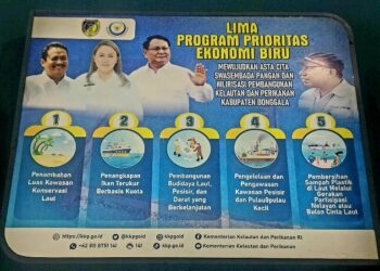 Donggala Perkuat Ekonomi Biru, Capaian 70 Persen