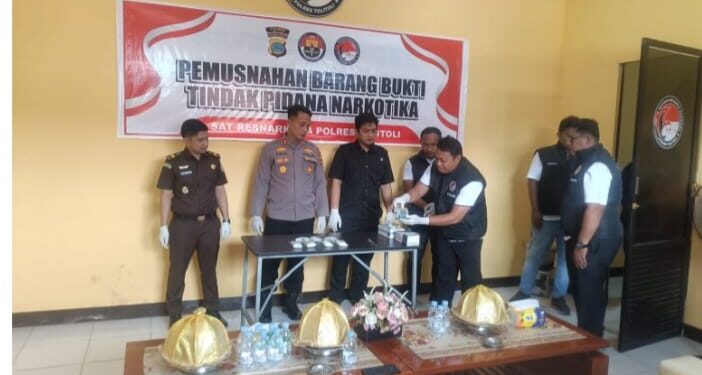 Satresnarkoba Polres Tolitoli Terapkan Politik Belah Bambu Terkait Peliputan