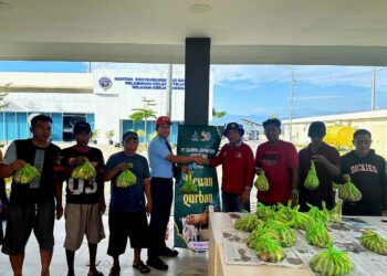 DLU Tebar Kurban untuk Warga Kawasan Pelabuhan