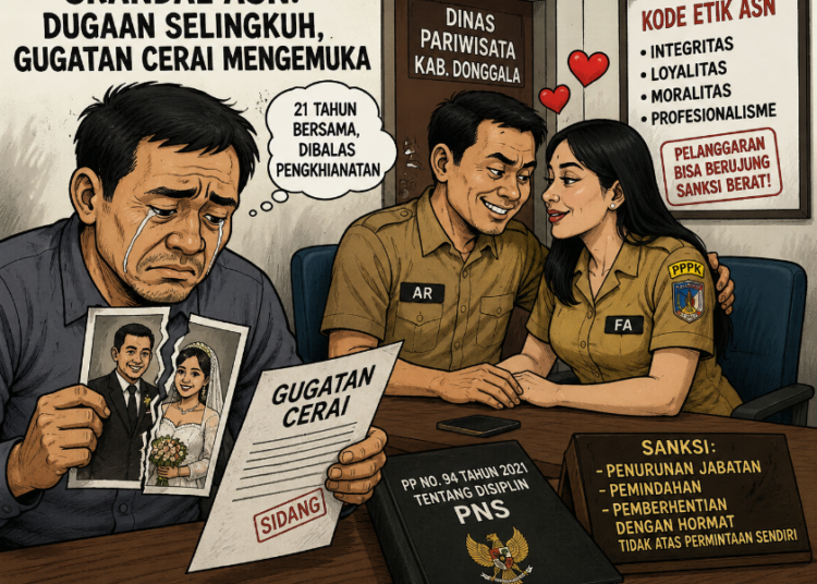Skandal Dugaan Perselingkuhan ASN Mengemuka, Rumah Tangga 21 Tahun Berujung Gugatan Cerai