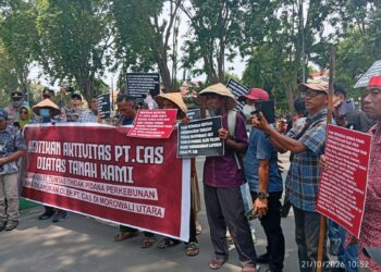 Masyarakat Adat Morut Desak APH  Periksa PT. CAS